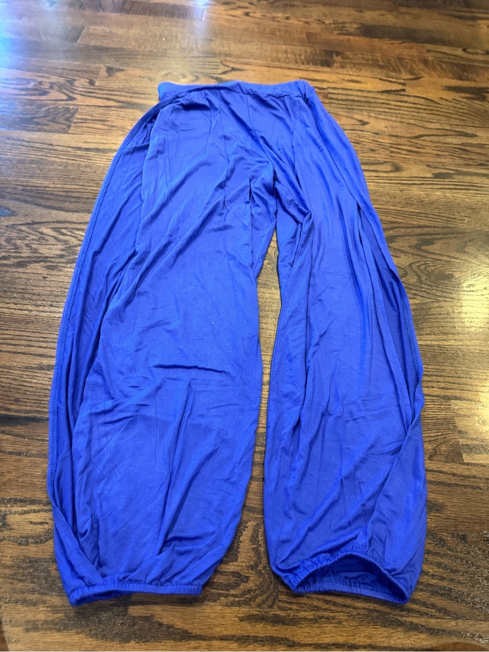 Women's Royal Blue Lightweight Harem Pants